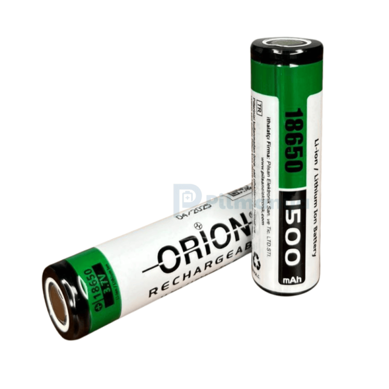 18650 Orion 1500 mAh 3.7v 5C Şarjlı Lityum İyon Pil