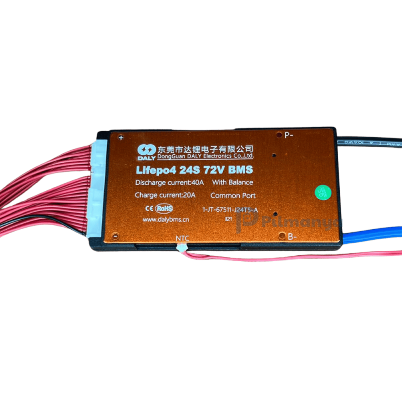 DALY 24S 40A LiFePO4 BMS Kablolu